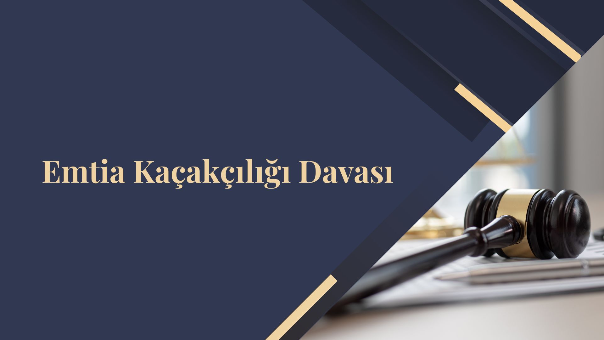 Emtia Kaçakçılığı Davası