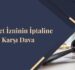 İkamet İzninin İptaline Karşı Dava
