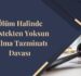 Ölüm Halinde Destekten Yoksun Kalma Tazminatı Davası