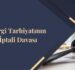 Vergi Tarhiyatının İptali Davası