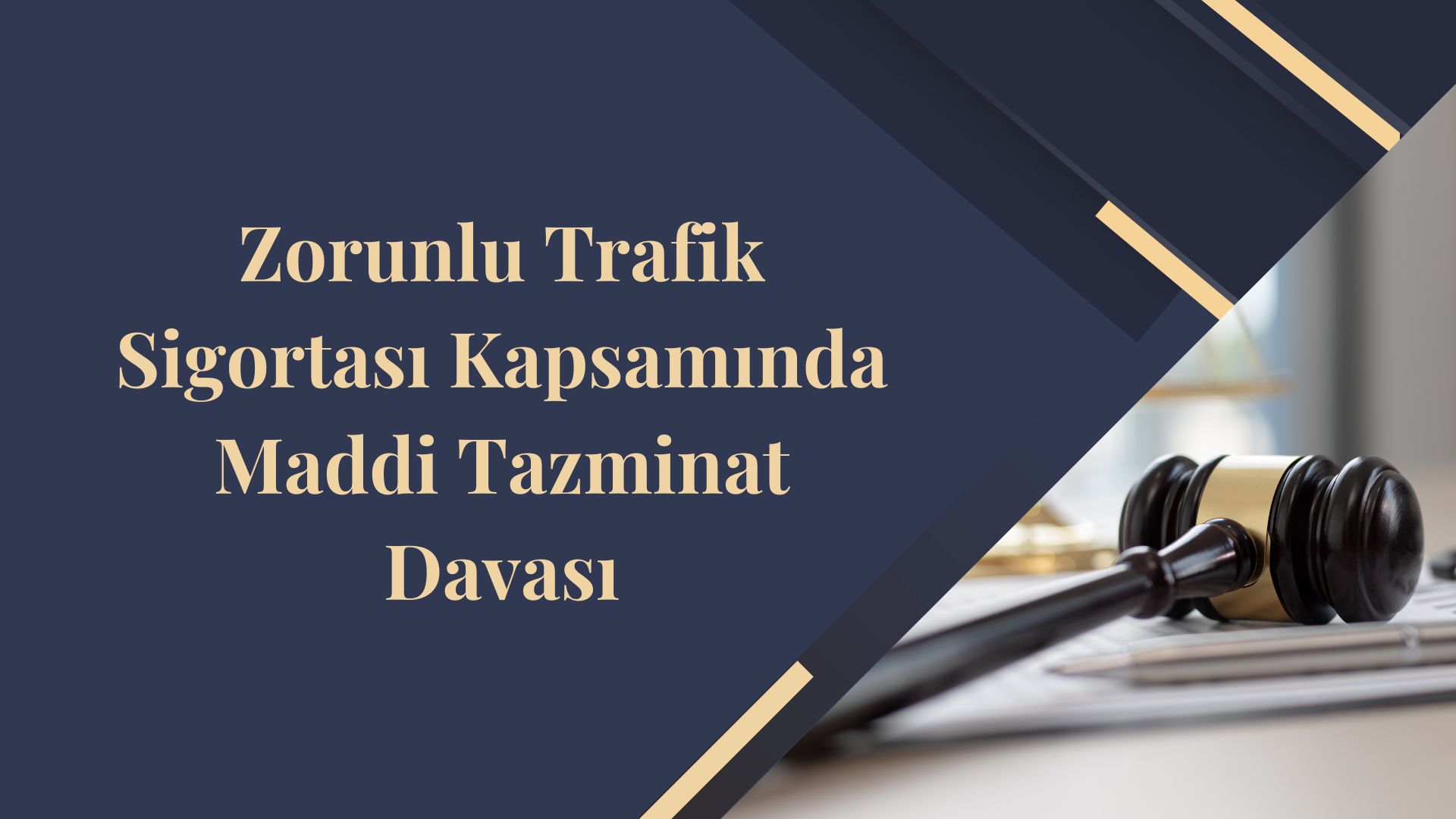 Zorunlu Trafik Sigortası Kapsamında Maddi Tazminat Davası