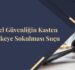 Genel Güvenliğin Kasten Tehlikeye Sokulması Suçu