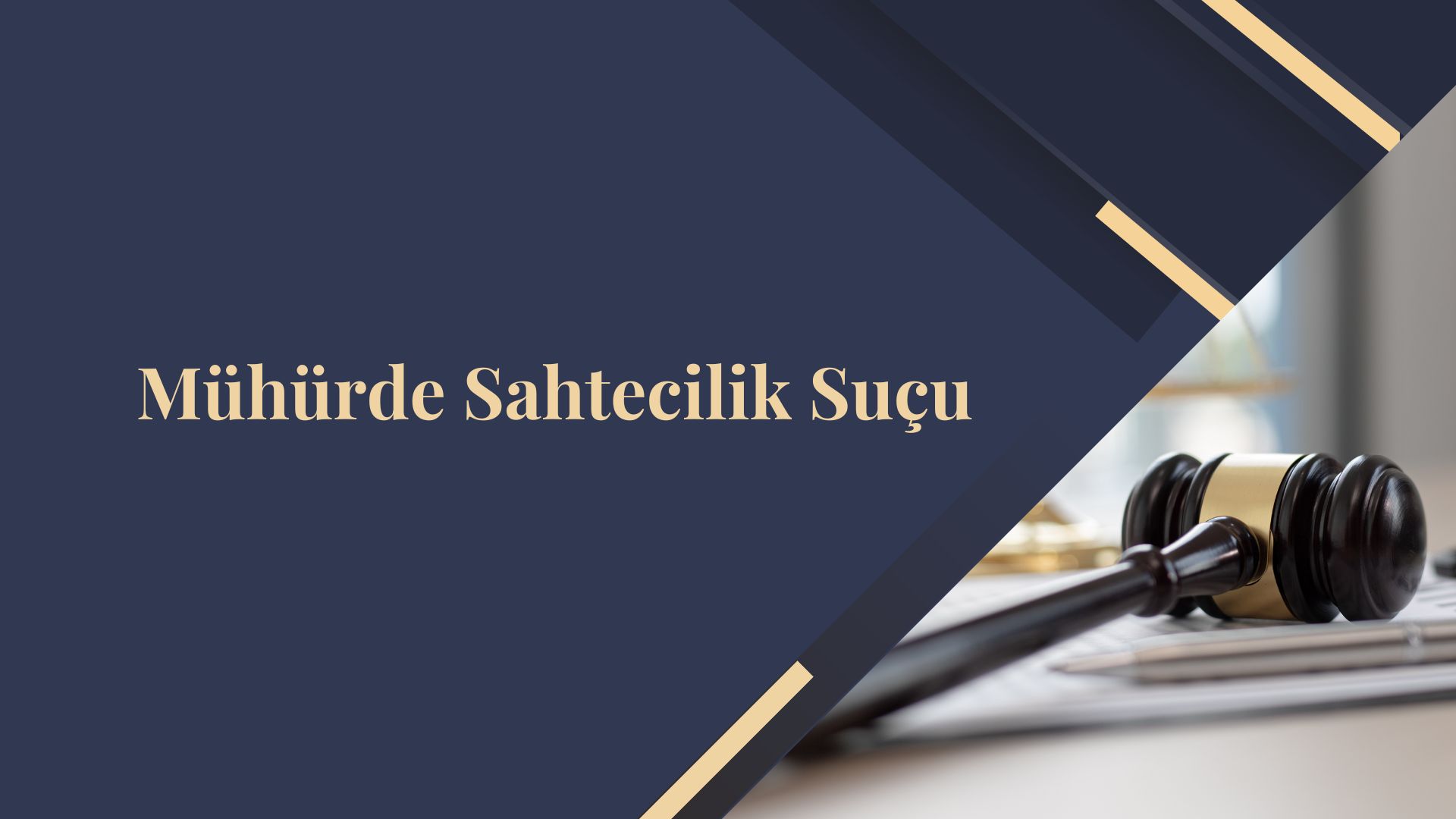 Mühürde Sahtecilik Suçu