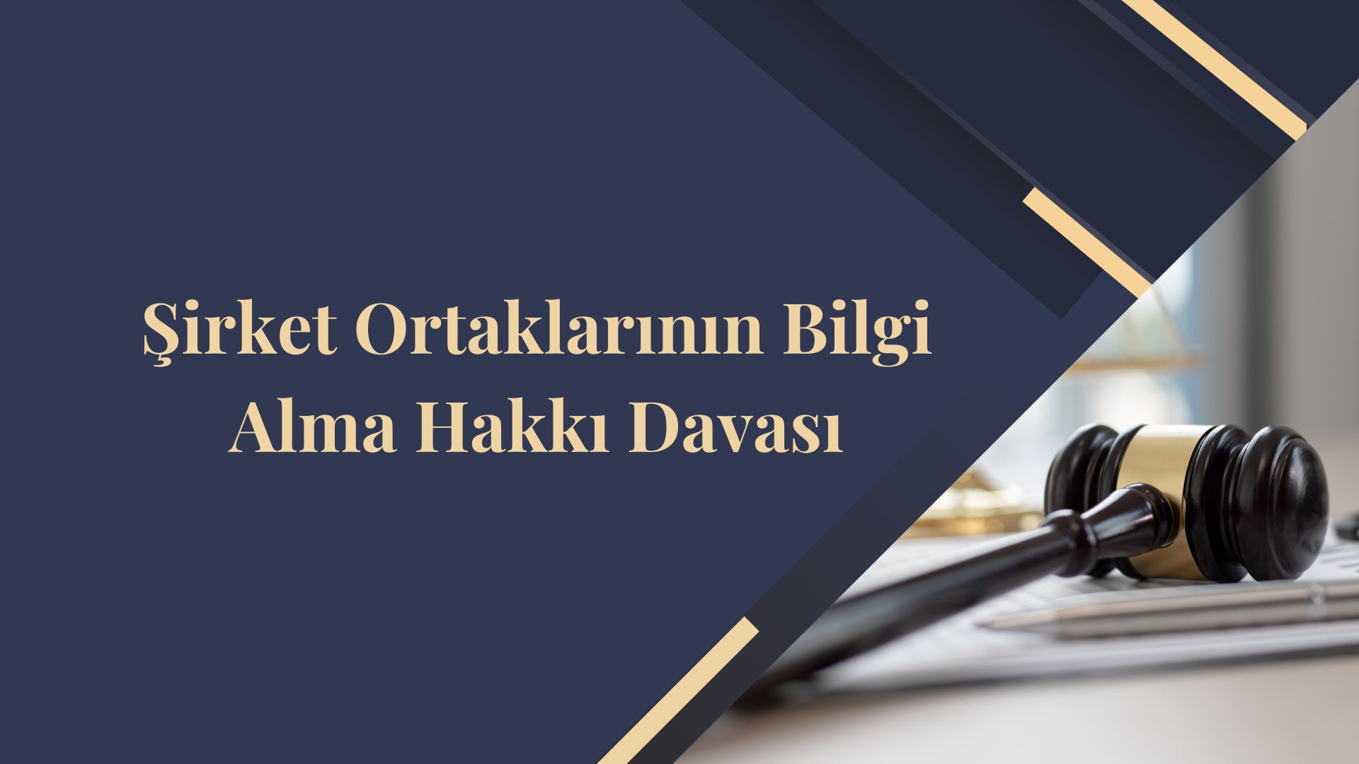 Şirket Ortaklarının Bilgi Alma Hakkı Davası