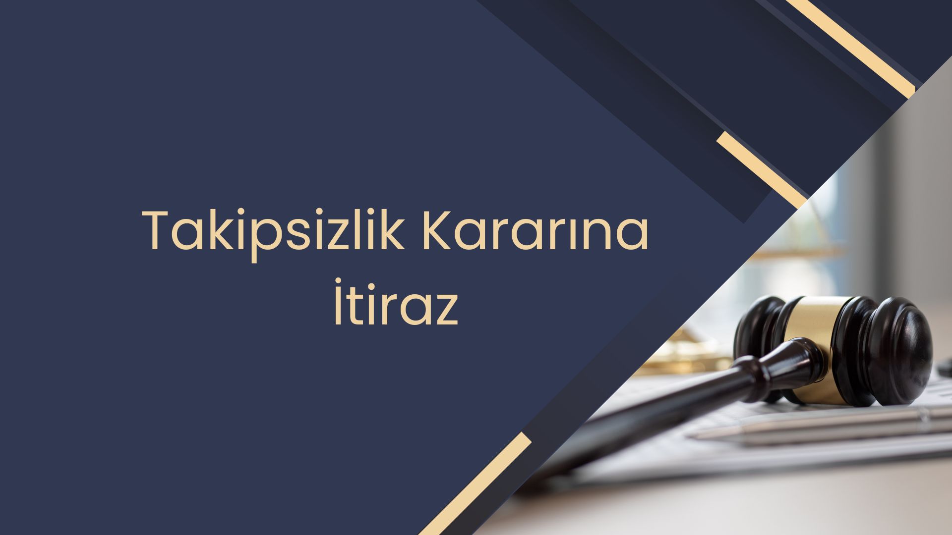 Takipsizlik Kararına İtiraz