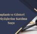 Toplantı ve Gösteri Yürüyüşlerine Katılma Suçu