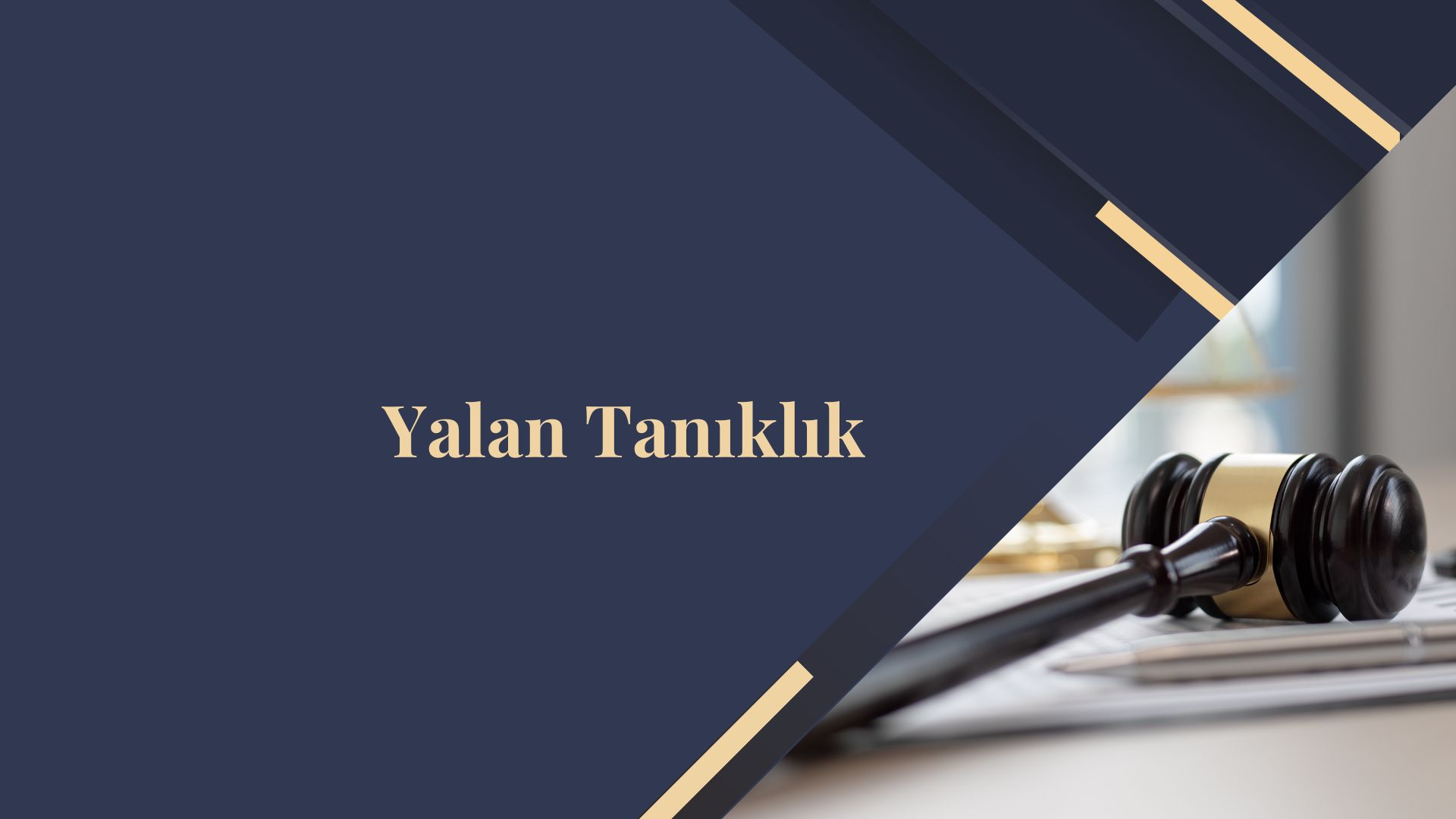 Yalan Tanıklık