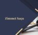 Zimmet Suçu