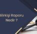Bilirkişi Raporu Nedir