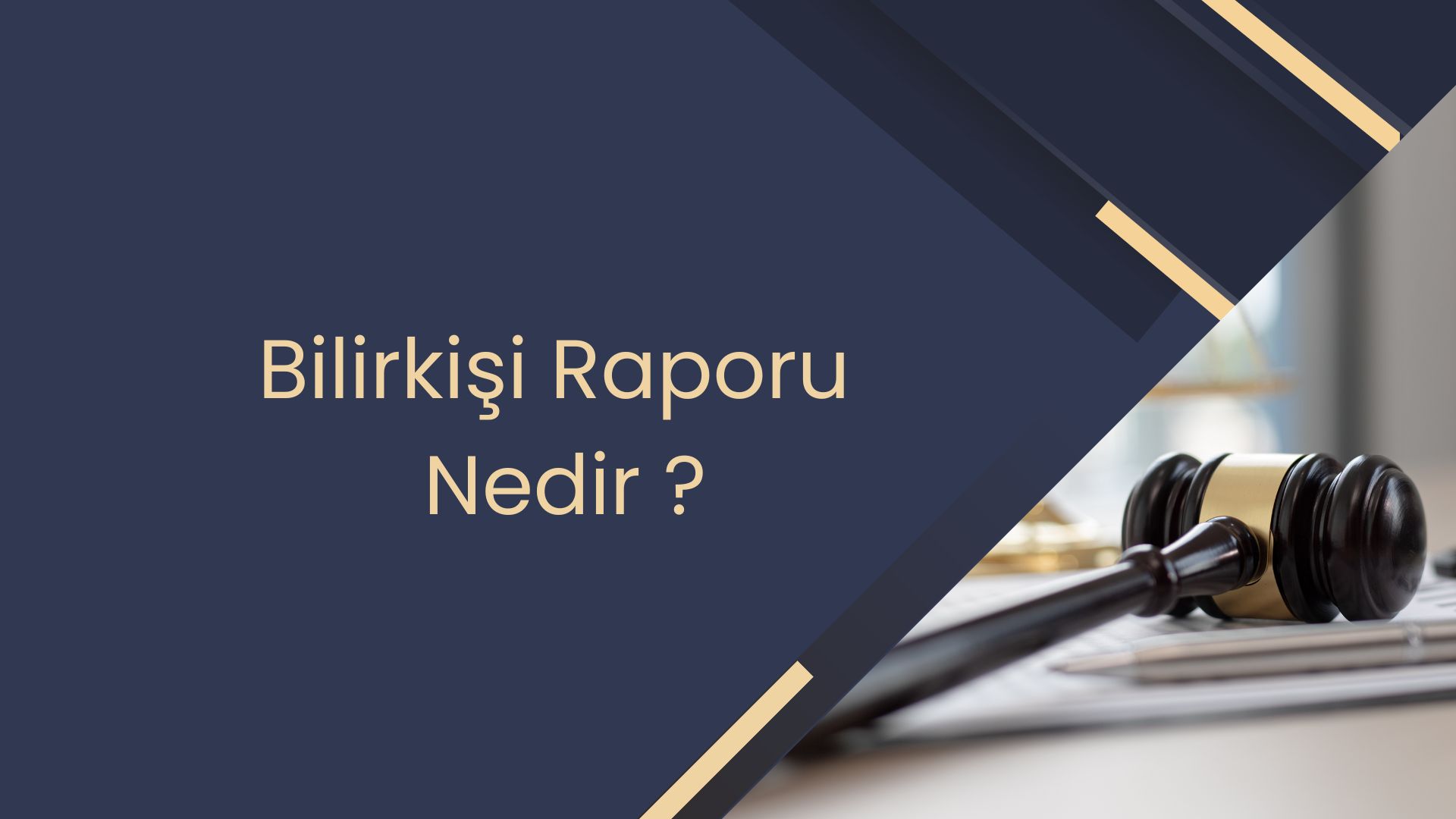 Bilirkişi Raporu Nedir