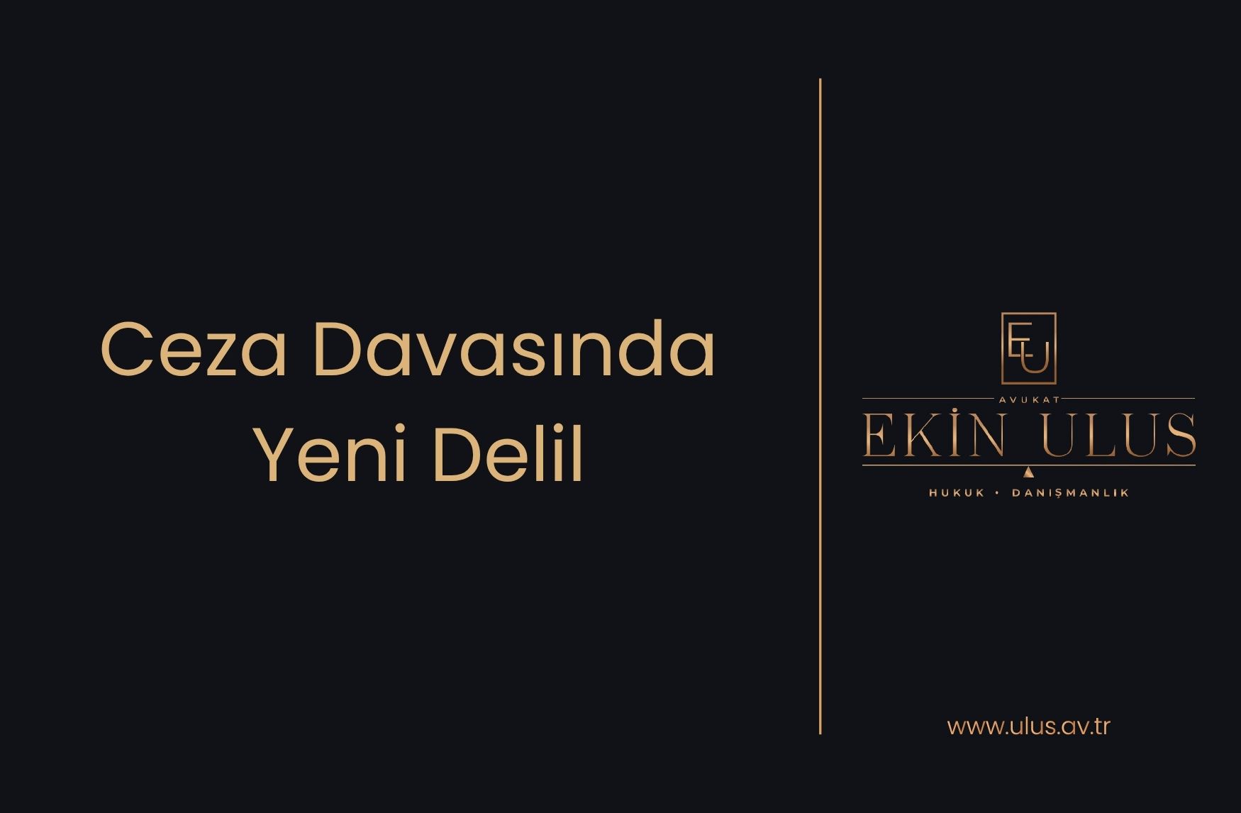 Ceza Davasında Yeni Delil