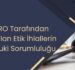 CRO Tarafından Yapılan Etik İhlallerin Hukuki Sorumluluğu