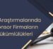 İlaç Araştırmalarında Sponsor Firmaların Yükümlülükleri