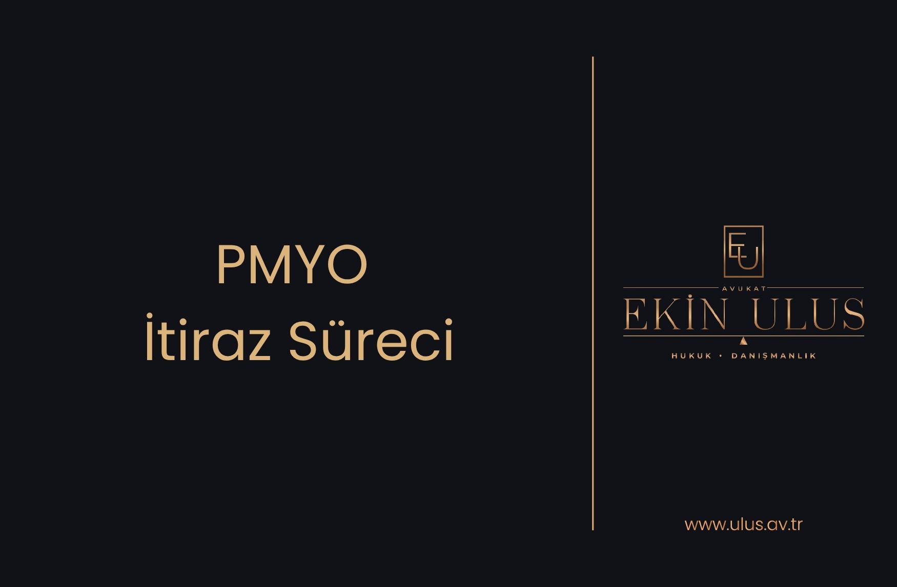 PMYO İtiraz Süreci