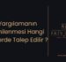 Yargılamanın Yenilenmesi Hangi Hallerde Talep Edilir – 2025