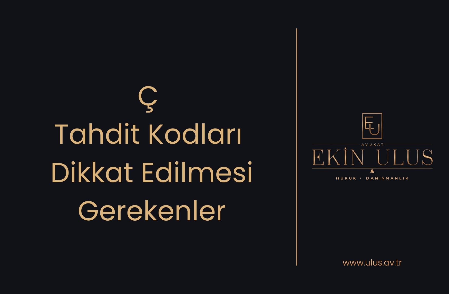 Ç Tahdit Kodları Dikkat Edilmesi Gerekenler