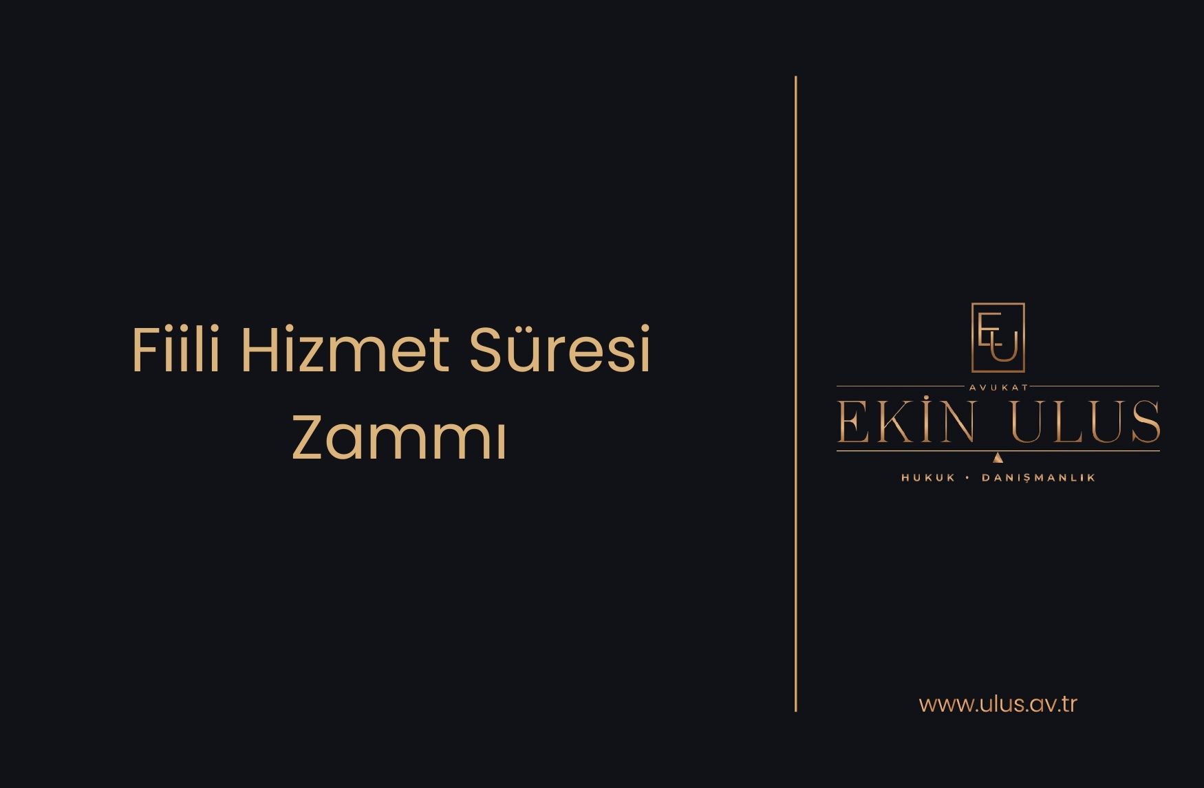 Fiili hizmet süresi zammı