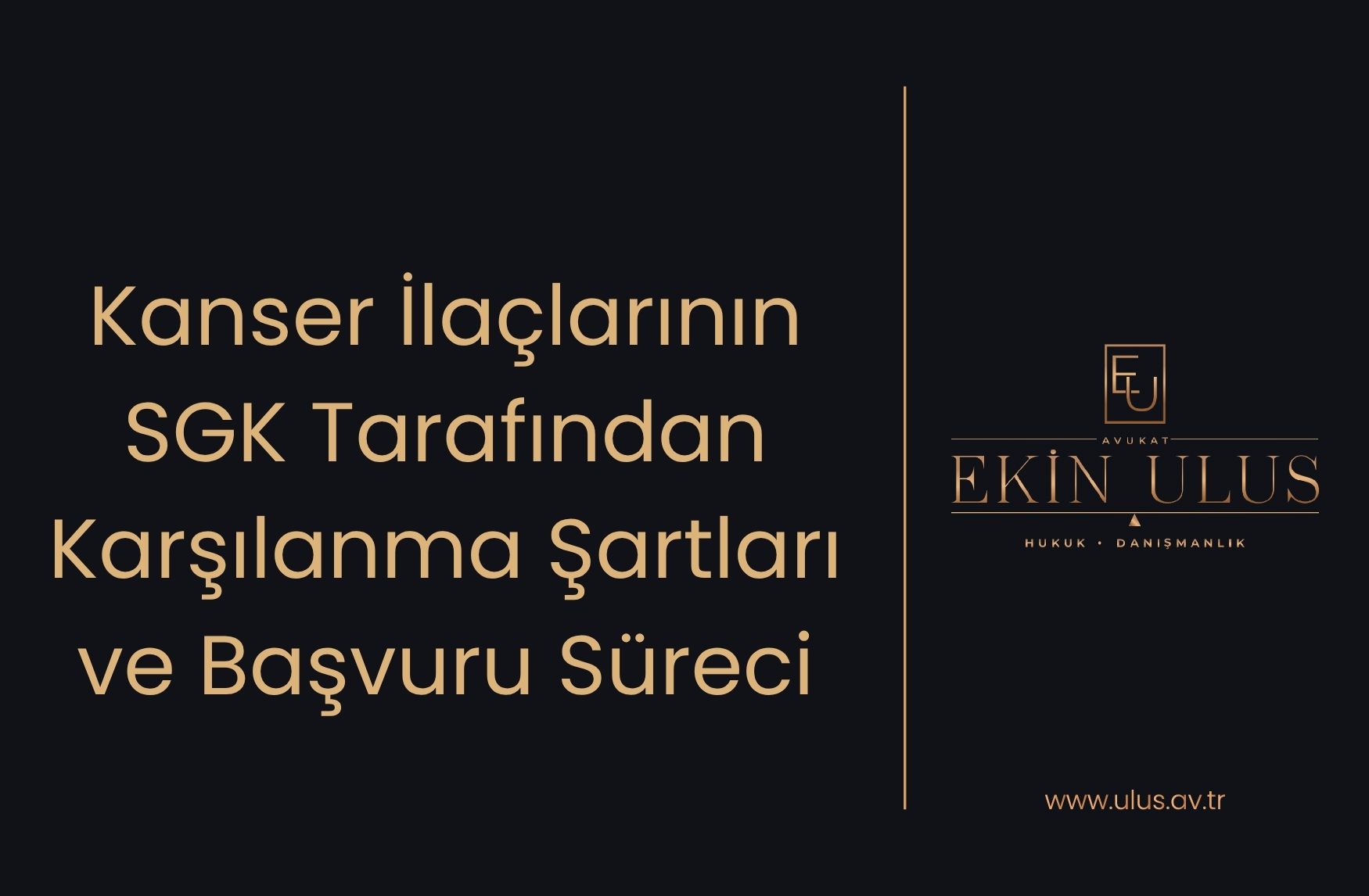 Kanser İlaçlarının SGK Tarafından Karşılanma Şartları ve Başvuru Süreci