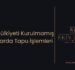 Kat Mülkiyeti Kurulmamış Binalarda Tapu İşlemleri