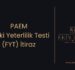 PAEM Fiziki Yeterlilik Testi (FYT) İtiraz – 2025