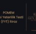 POMEM Fiziki Yeterlilik Testi (FYT) İtiraz – 2025