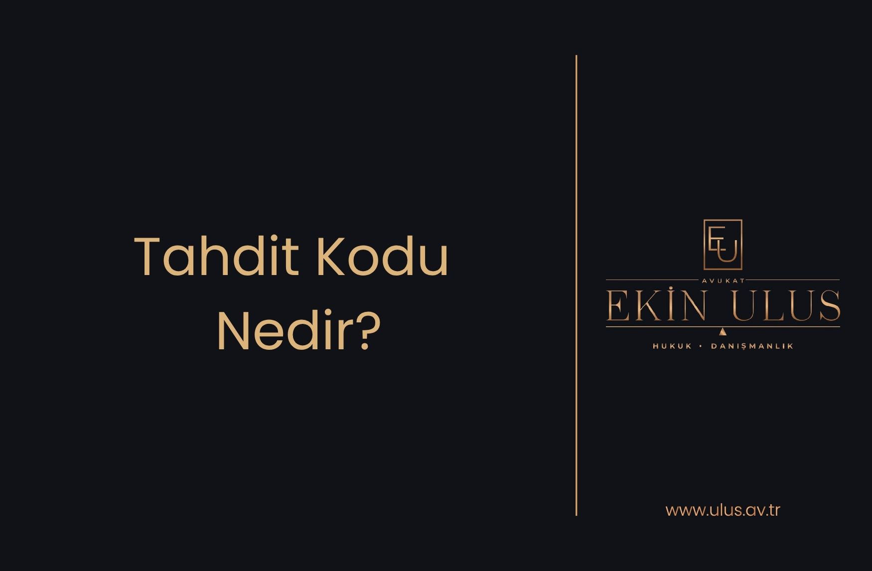 Tahdit Kodu Nedir