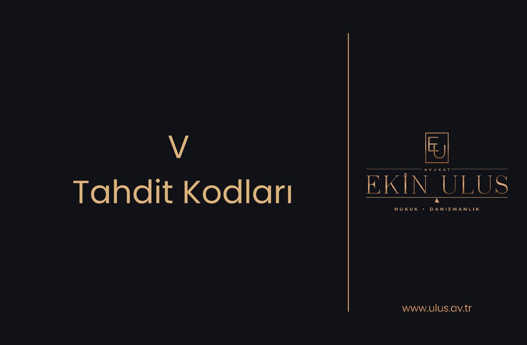 V Tahdit Kodları