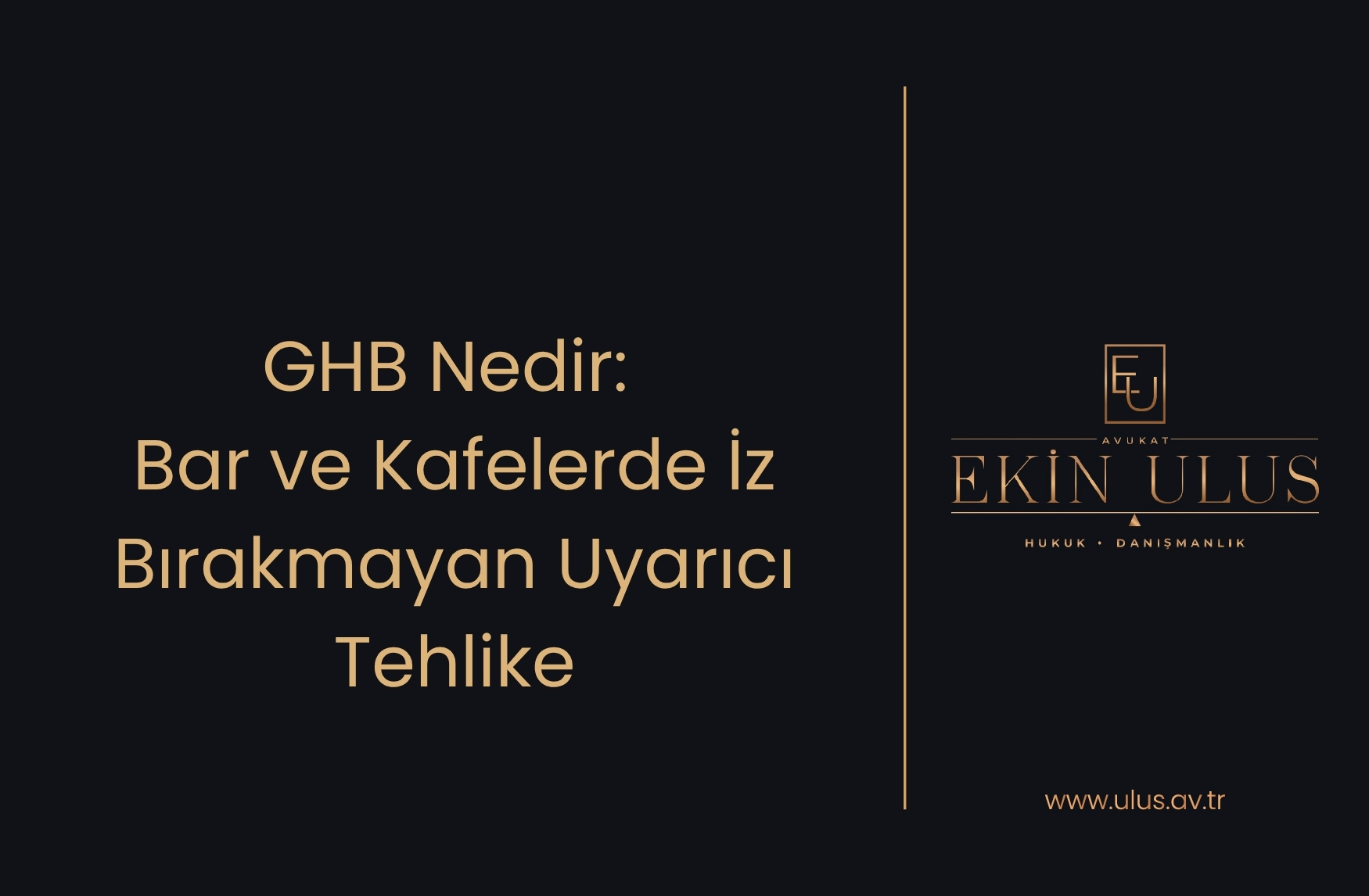 GHB Nedir: Bar ve Kafelerde İz Bırakmayan Uyarıcı Tehlike