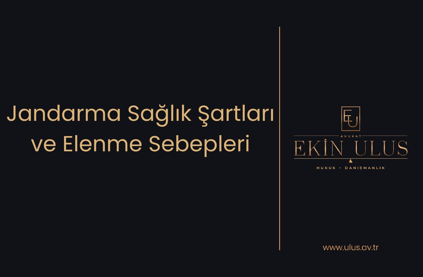 Jandarma Sağlık Şartları ve Elenme Sebepleri