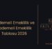 Kademeli Emeklilik ve Kademeli Emeklilik Tablosu 2026