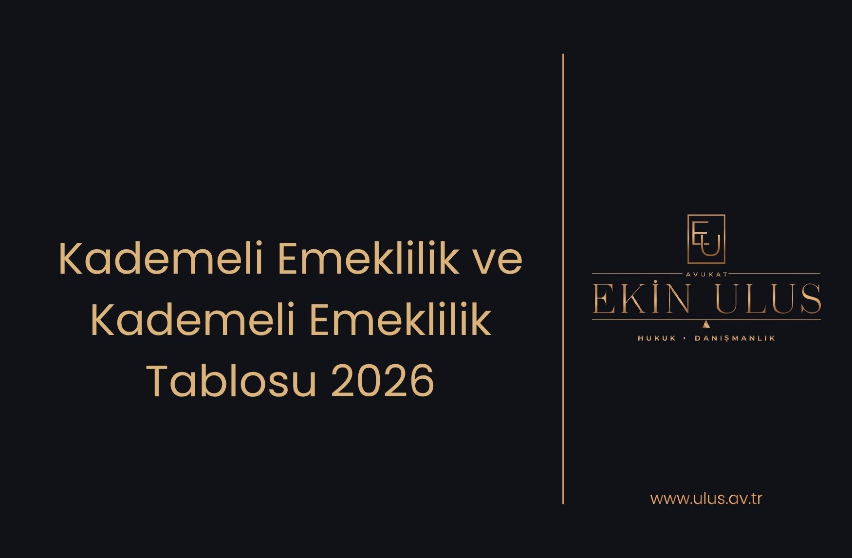 Kademeli Emeklilik ve Kademeli Emeklilik Tablosu 2026