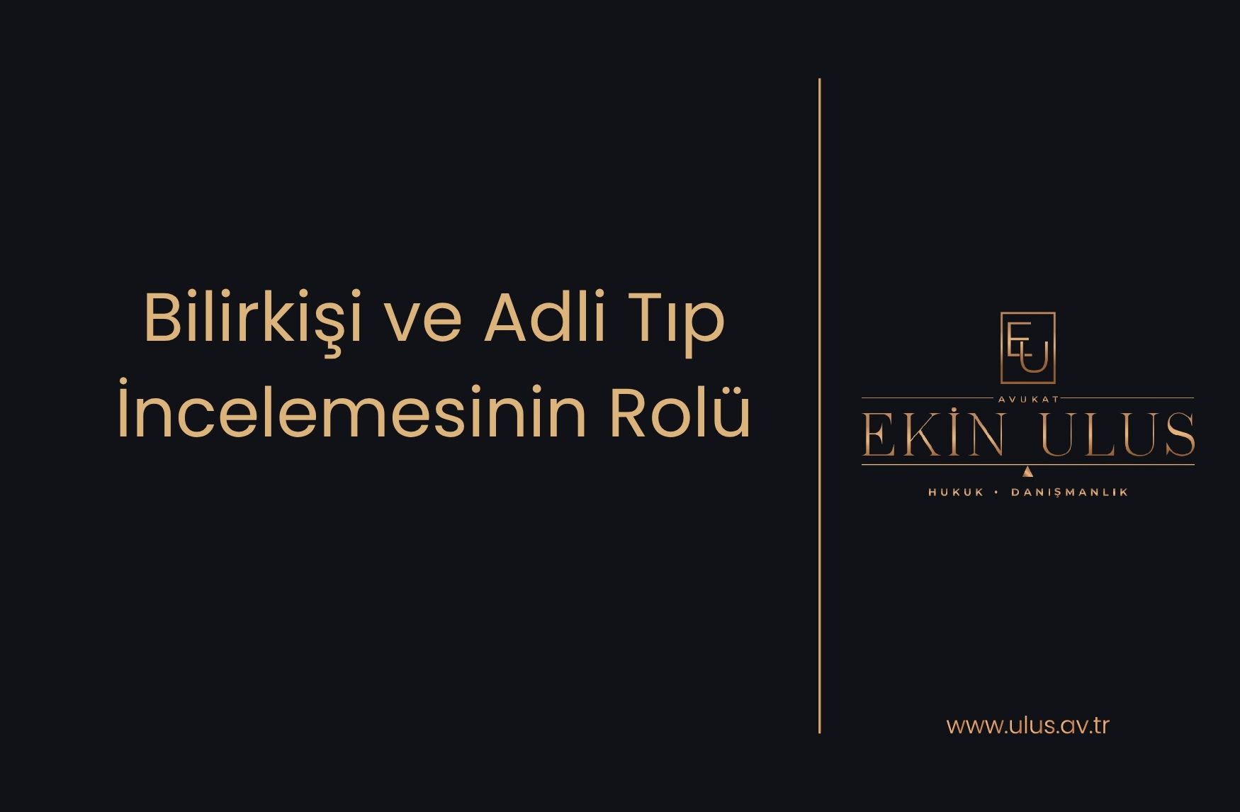 Bilirkişi ve Adli Tıp İncelemesinin Rolü