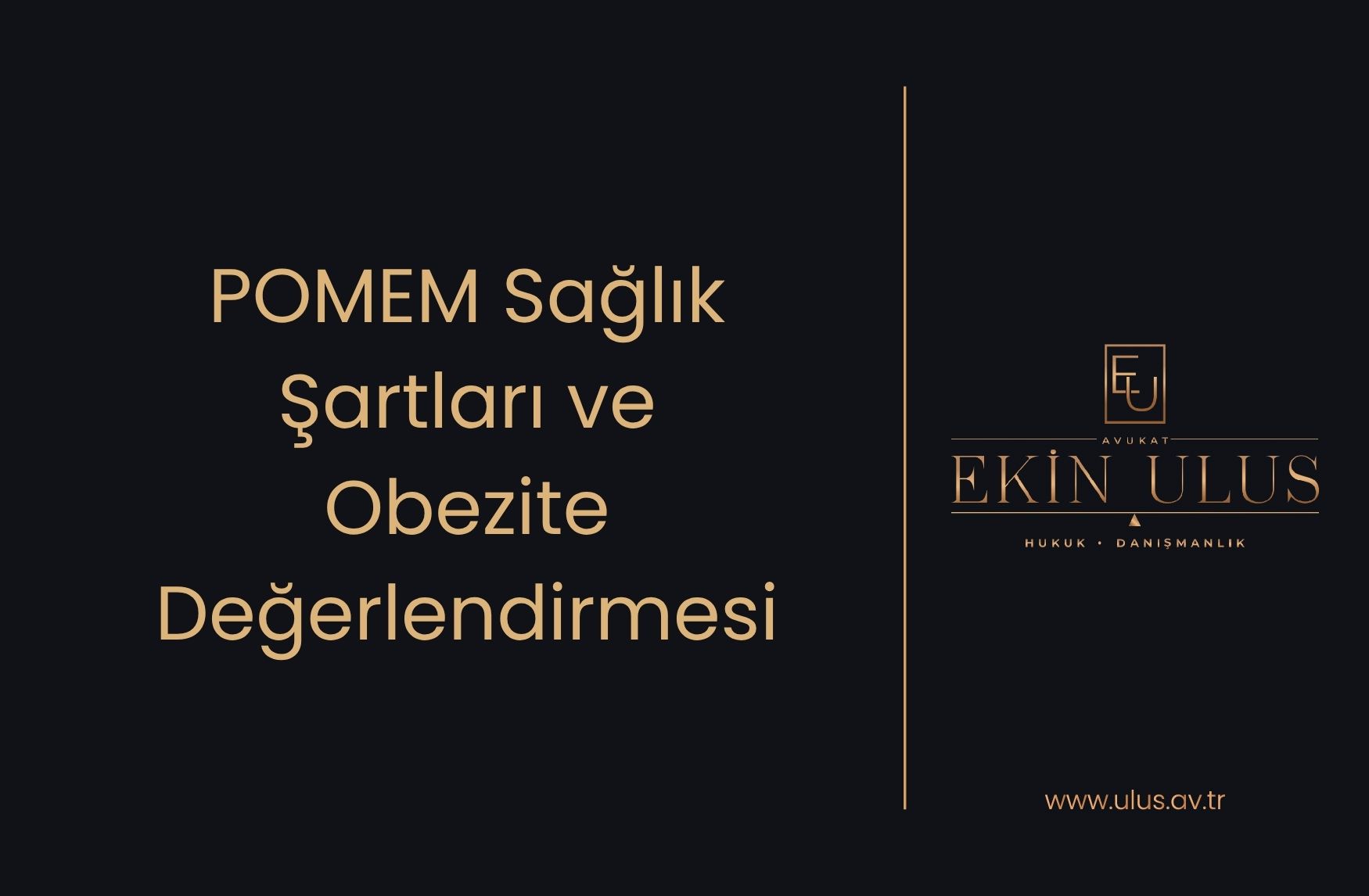 POMEM Sağlık Şartları ve Obezite Değerlendirmesi