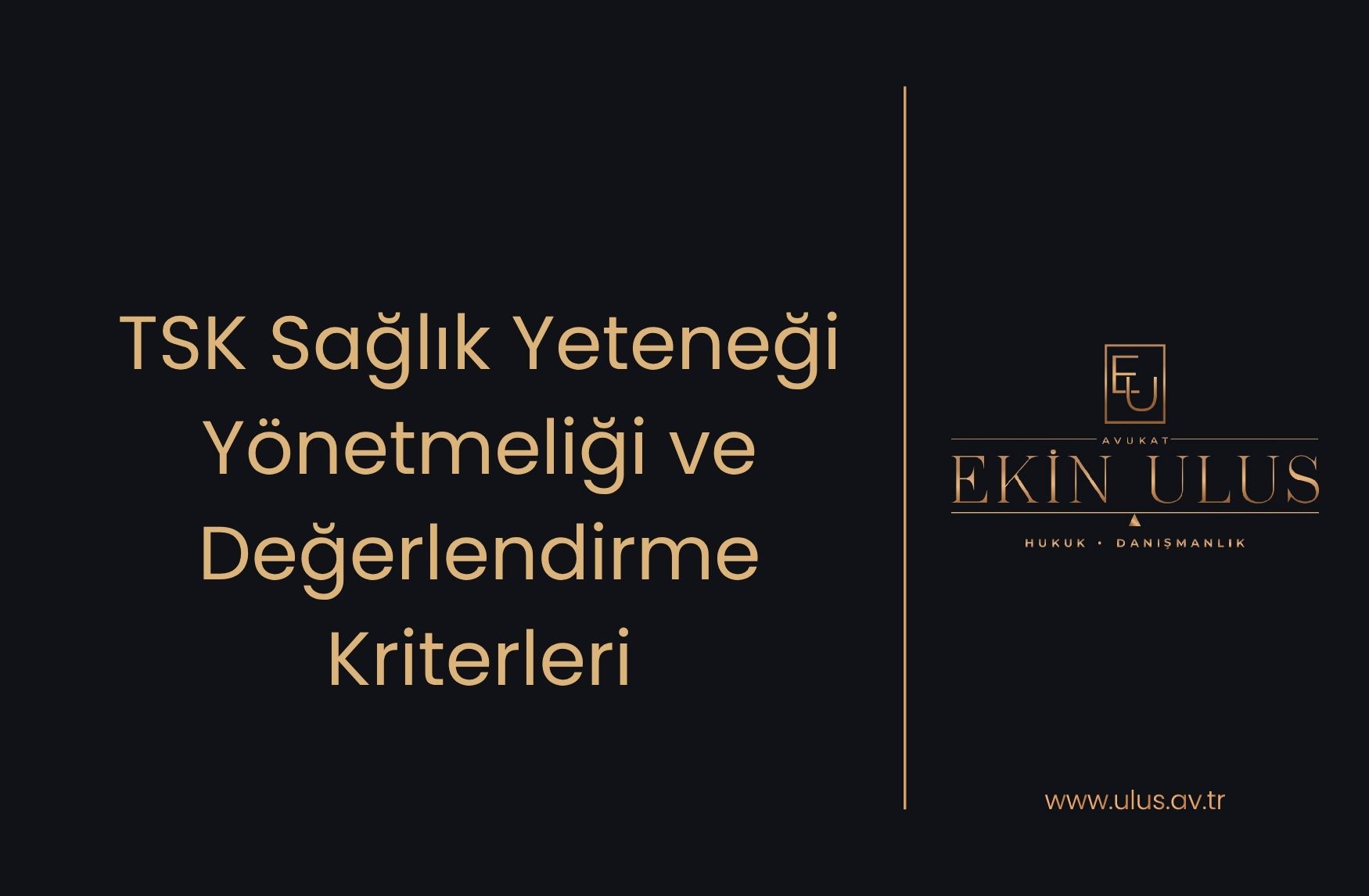 TSK Sağlık Yeteneği Yönetmeliği ve Değerlendirme Kriterleri