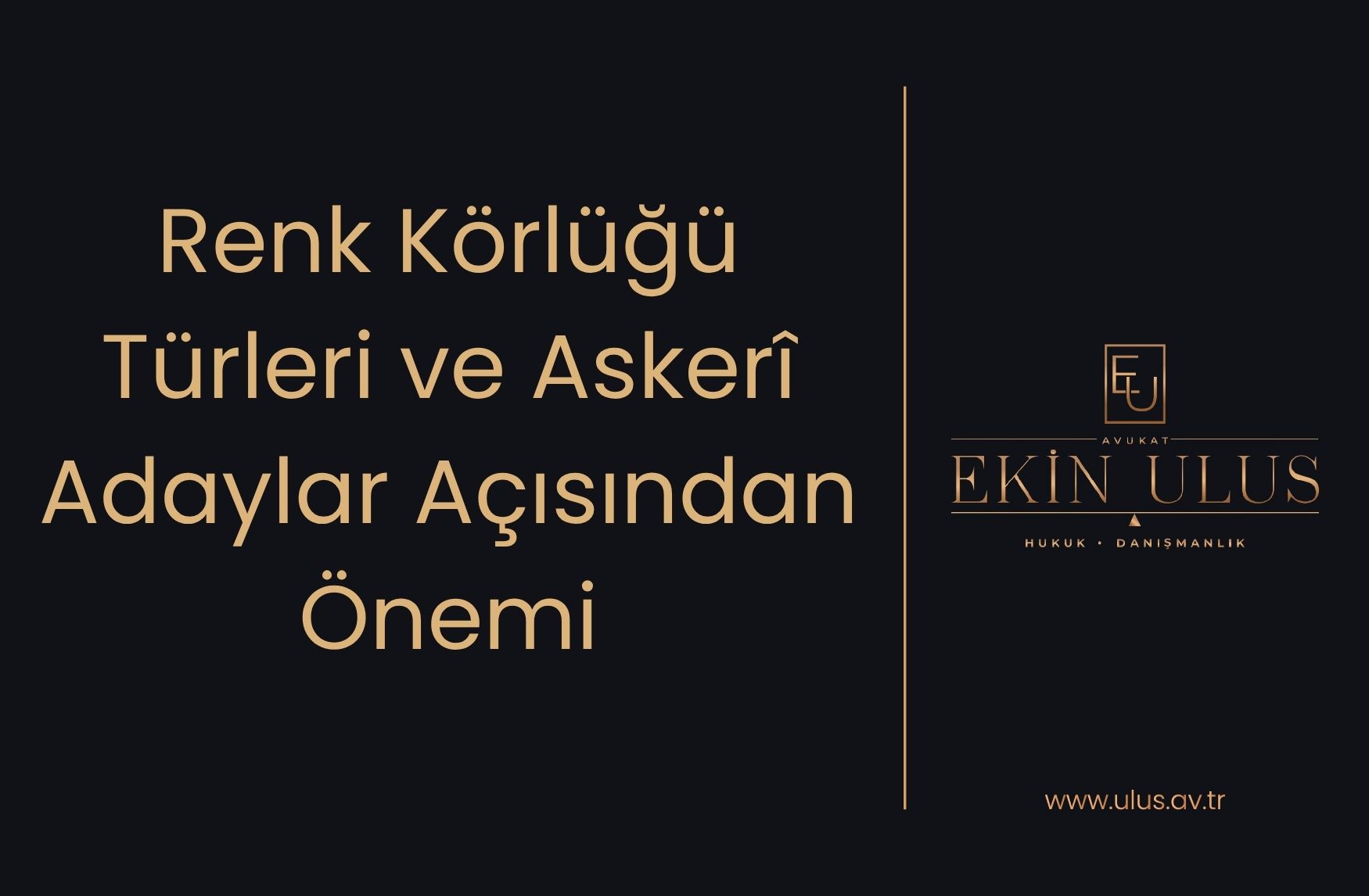 Renk Körlüğünün Askerî Görevlerdeki Önemi