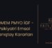 POMEM PMYO İGF – Psikiyatri Emsal Danıştay Kararları
