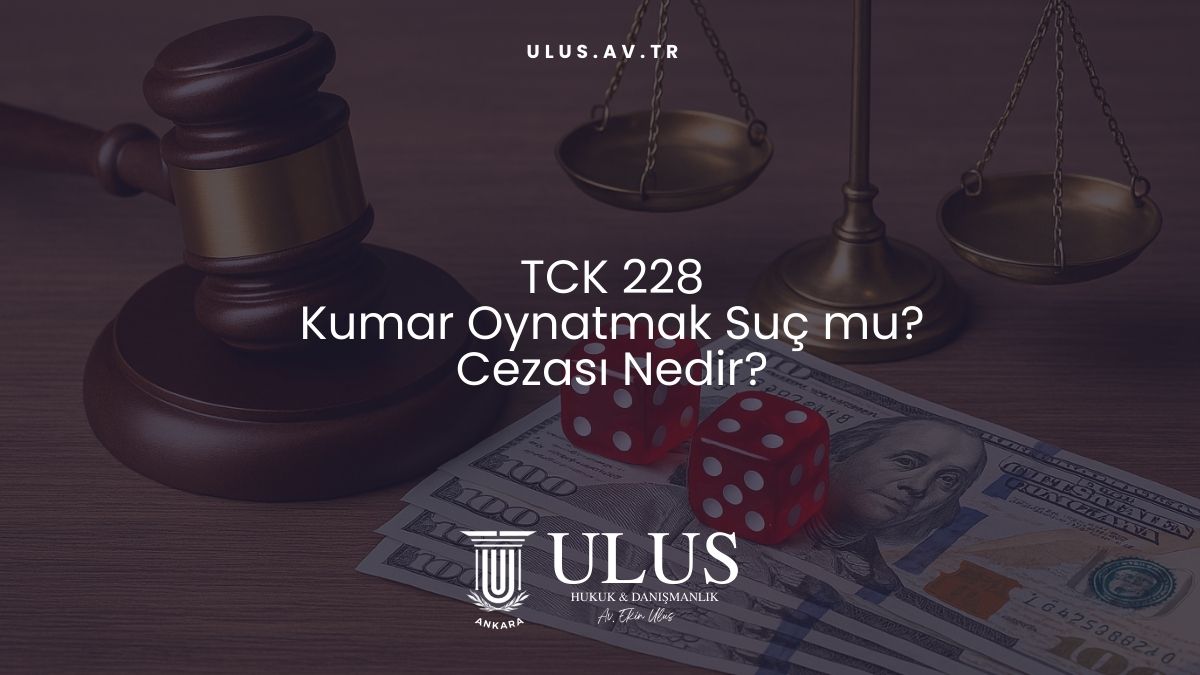 TCK 228 Kumar Oynatmak Suç mu? Cezası Nedir?