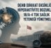 DEHB (Dikkat Eksikliği ve Hiperaktivite Bozukluğu) 18/A-4 TSK Sağlık Yeteneği Yönetmeliği